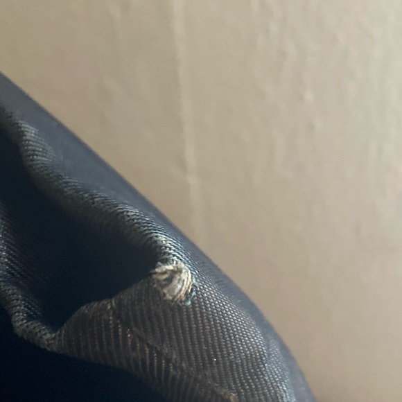 Vintage Valentino purse with bow.  Charcoal grey color - Picture 6 of 8